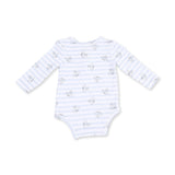 Airplane Stripe - Henley Bodysuit