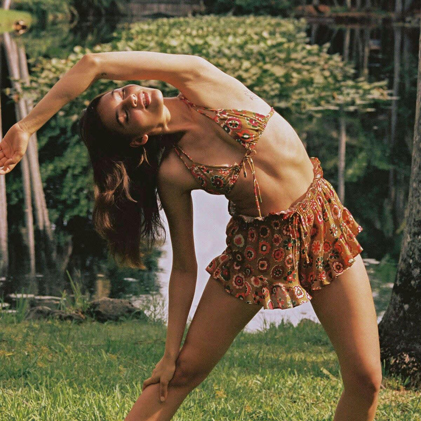 Silk Boho Short