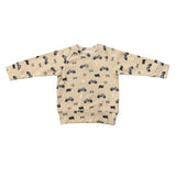 Boys Raglan Sweatshirt in Dirt Bikes