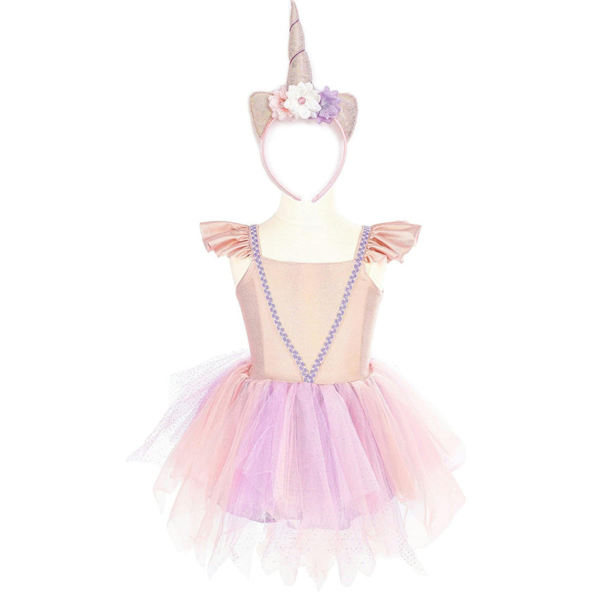 Pink Shimmer Unicorn Dress & Headband