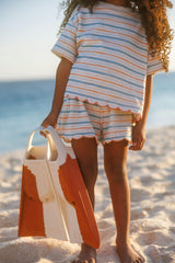 girls paloma scallop short