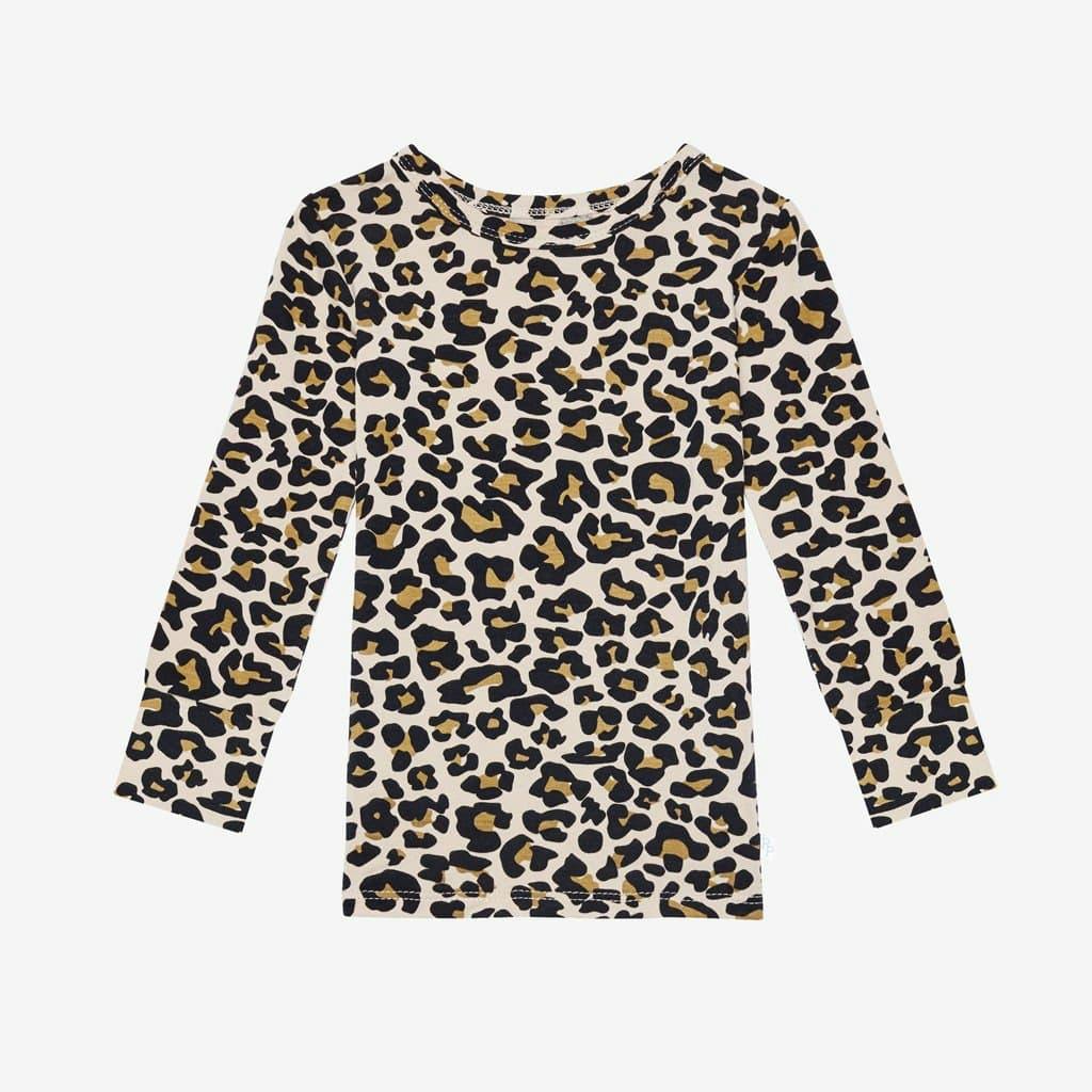 Lana Leopard Tan Classic Pajama Set