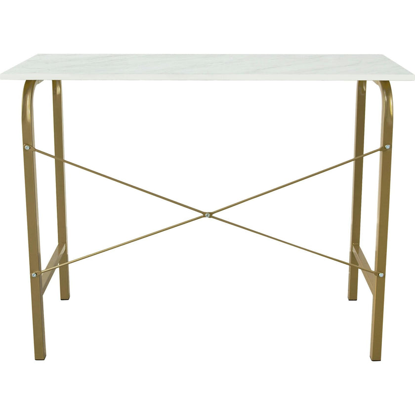 40" Home Office Computer Desk with Metal Base