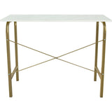 40" Home Office Computer Desk with Metal Base