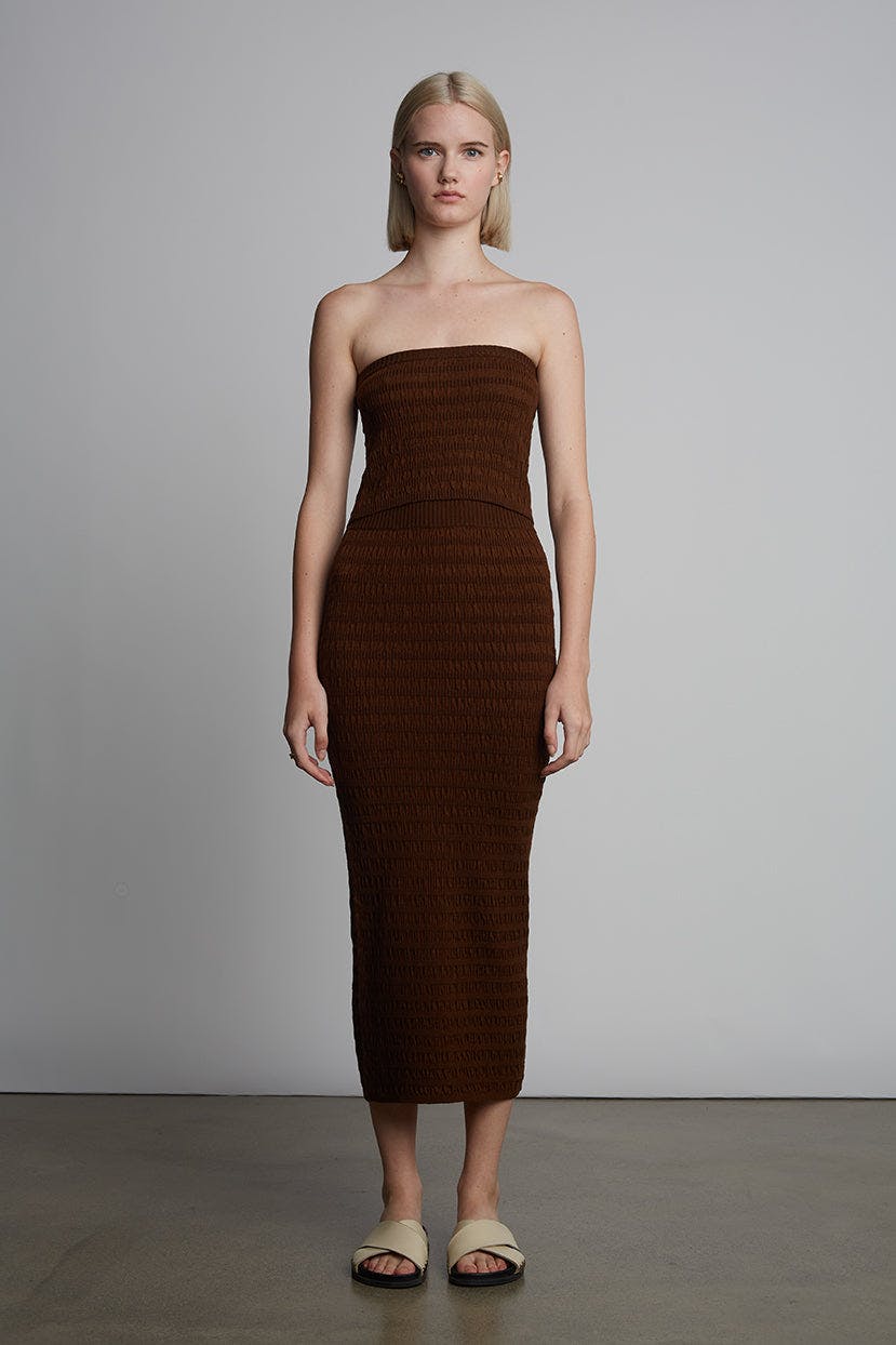 TILLY TUBE TOP | ESPRESSO