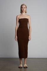 CARRIE TUBE SKIRT | ESPRESSO | EXCLUSIVE