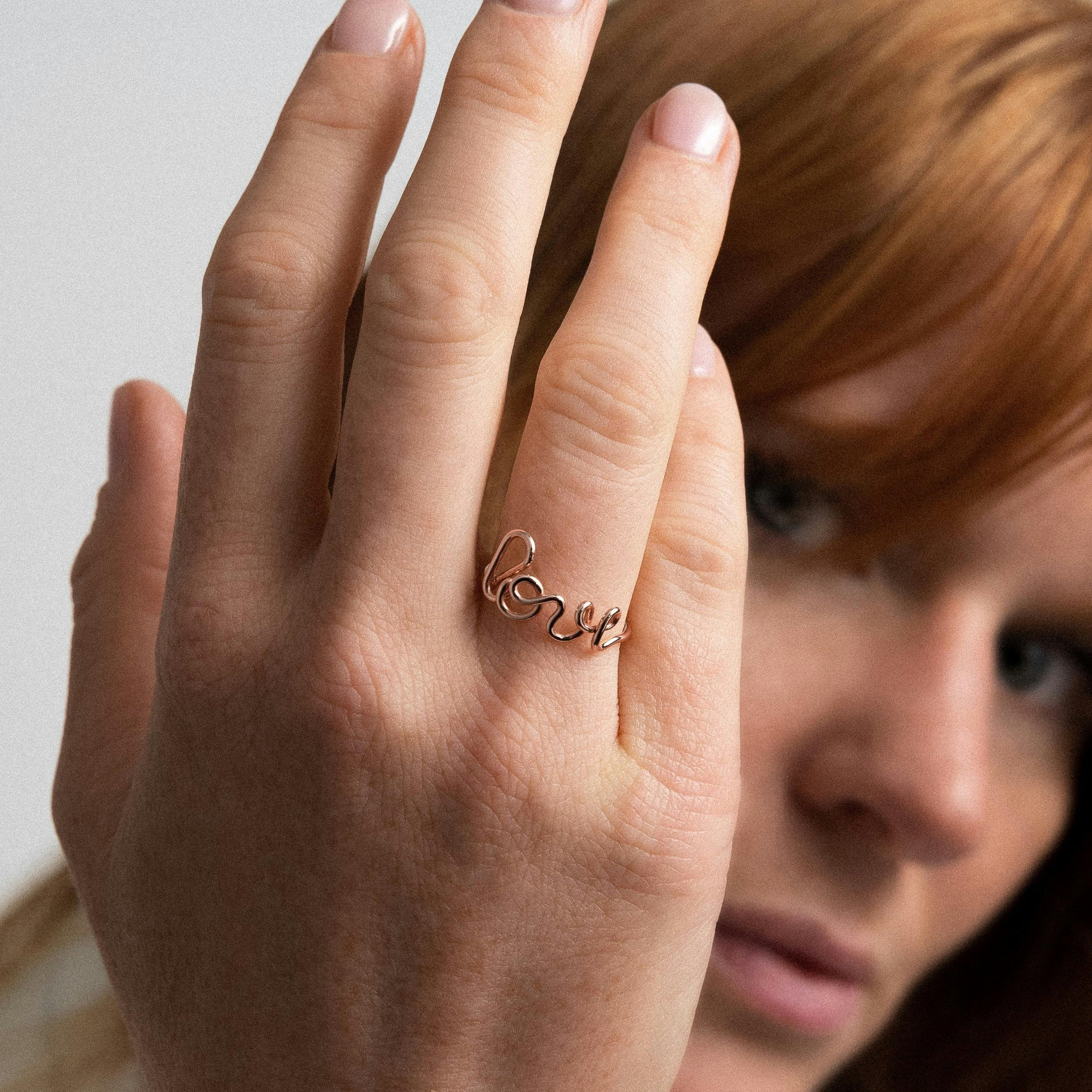 Women's Original Love Ring, Rose Gold