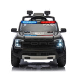 12V Licensed Ford Raptor Police Interceptor Kids Ride-On Truck