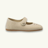 Andi Mary Jane Suede | Beige