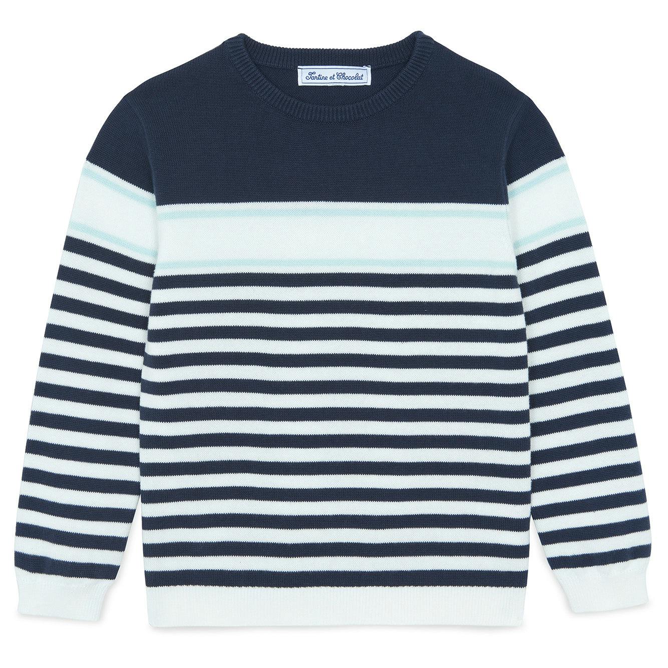 TARTINE ET CHOCOLAT Sailor Stripes Sweater