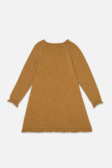 Knitted Dress Brown Cinnamon