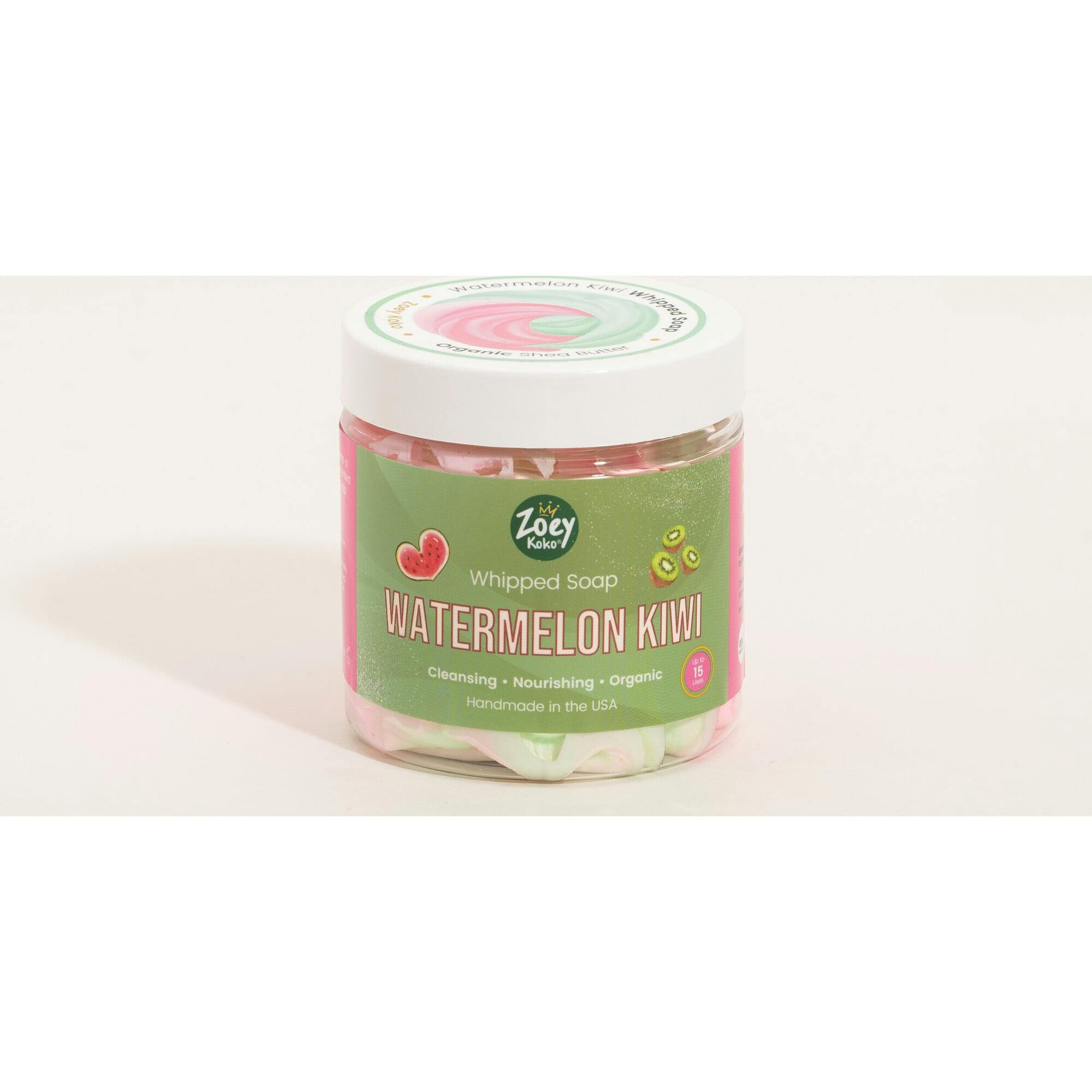 Watermelon Kiwi Whipped Soap