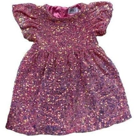 Pretty in Pink Sequin Dress