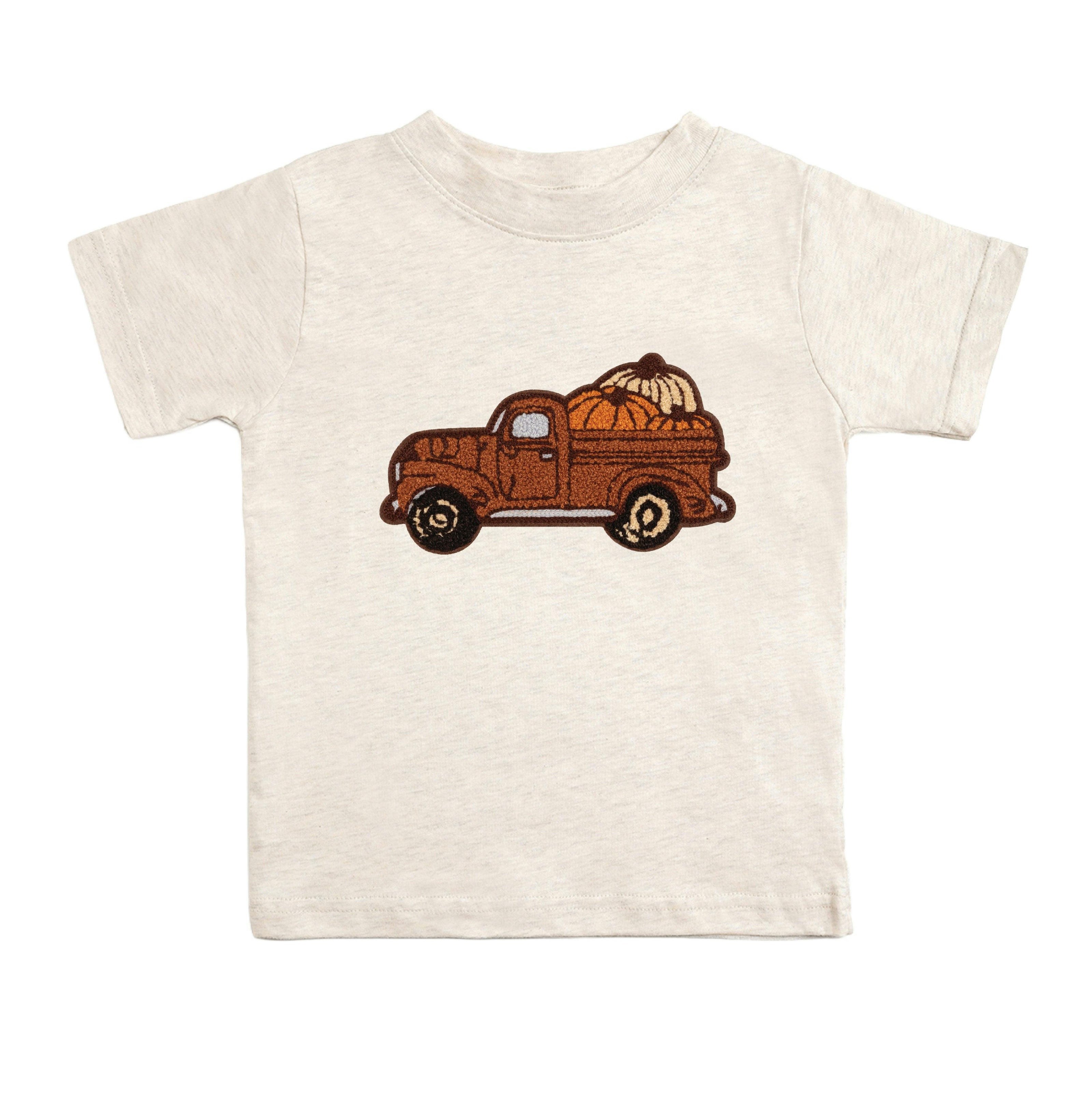 Fall Truck Patch Short Sleeve T-Shirt