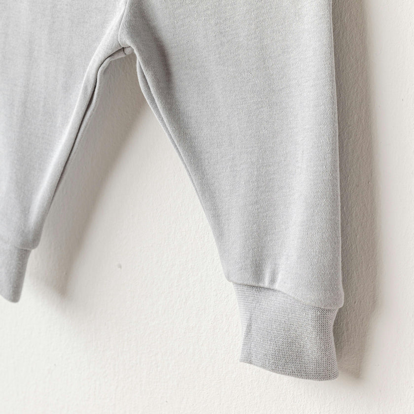 Grey Little King Elephant Pants Outfit