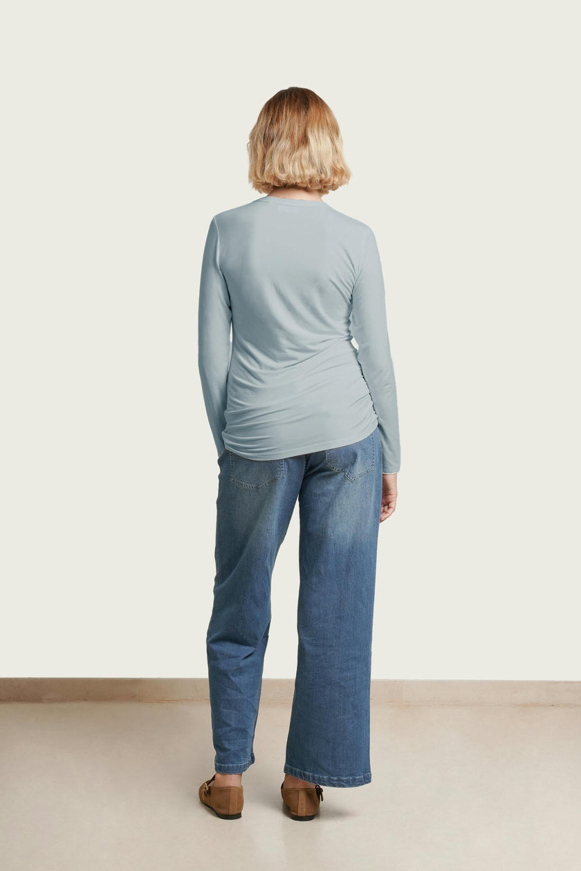 Liv Long Sleeve Crew Neck Tee