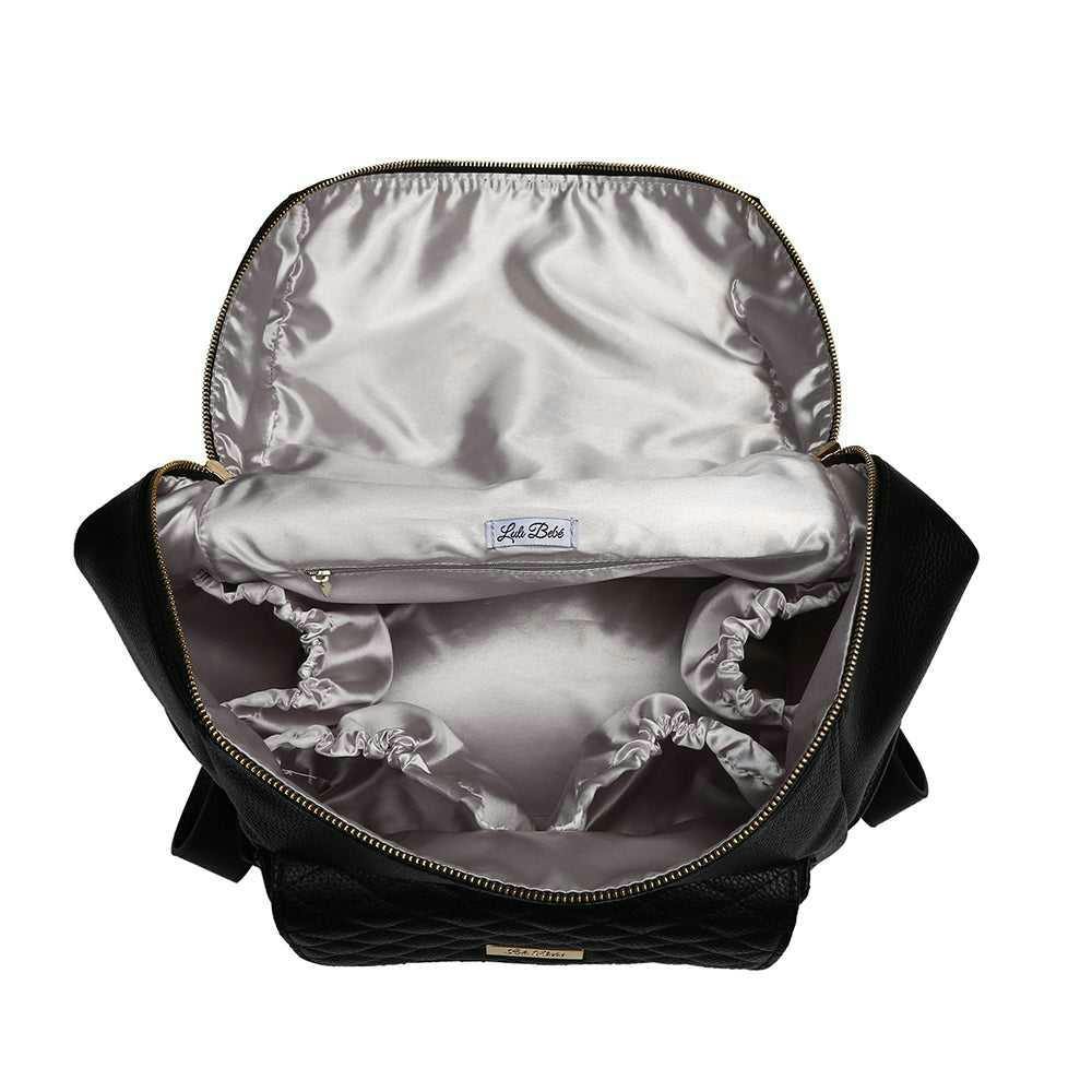 Monaco Diaper Bag | Ebony Black
