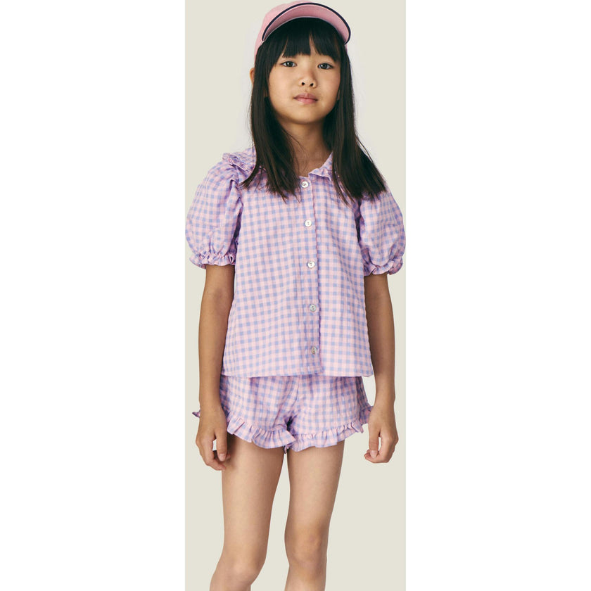 Mipounet SS26 Olie, Blouse Lilac Pink