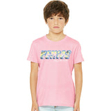 Kids' Pink Venice T-shirt-Unisex