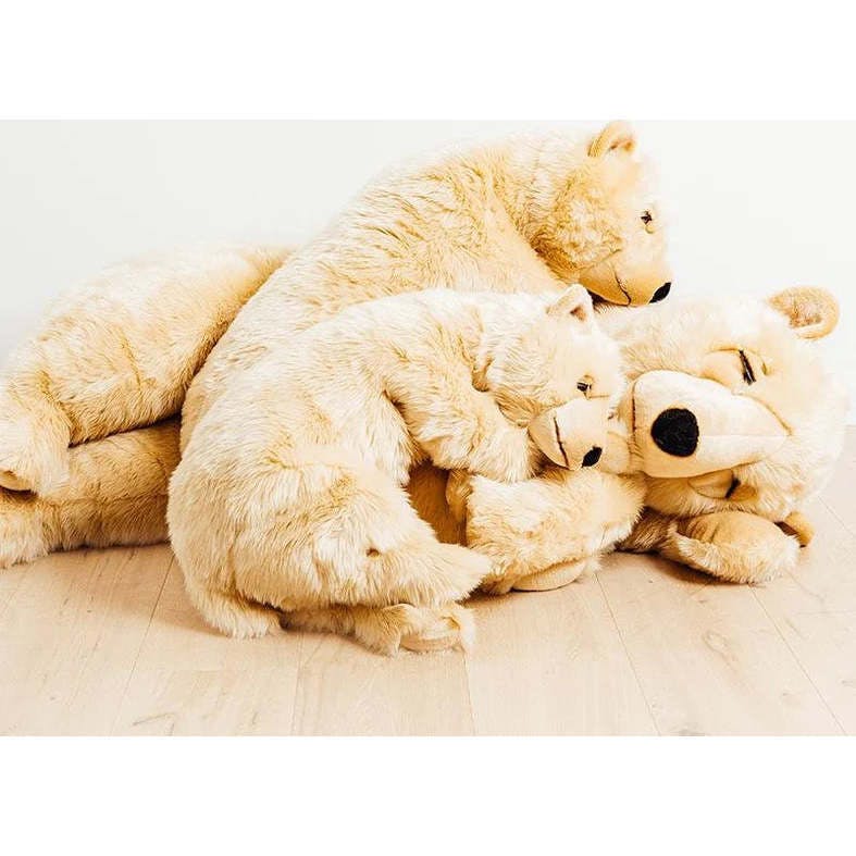 LA PELUCHERIE My Sleeping Lucien Bear - Honey