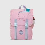 Sleep-N-Pack™ – Little Kid Size | Bows & Ruffles Cotton Candy Pink Corduroy