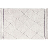 Bereber RugCycled Washable Rug. Natural