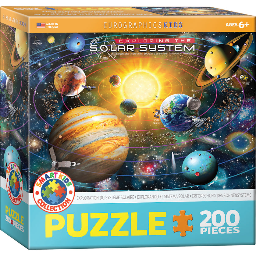 Smart Kids: Exploring the Solar System - 200 pc Puzzle