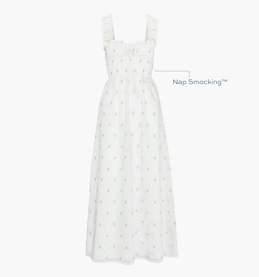 The Rosetta Nap Dress - Daisy Organza