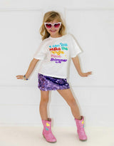 Shimmer Rainbow Gem Crystal T-shirt