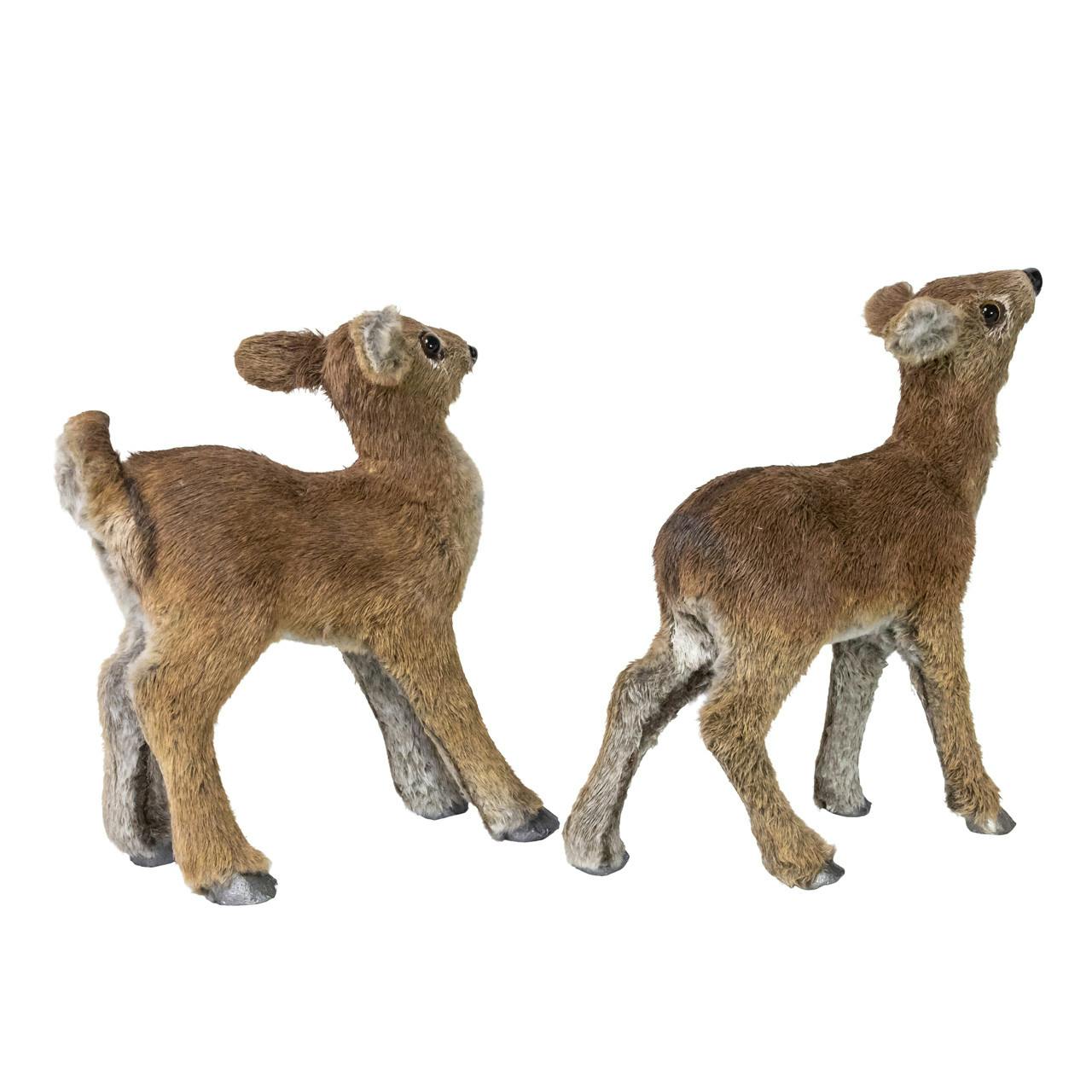 Kurt Adler 11-Inch Standing Deer Table Piece Set