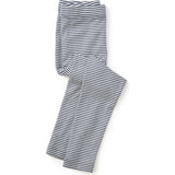 Striped Leggings, Blue