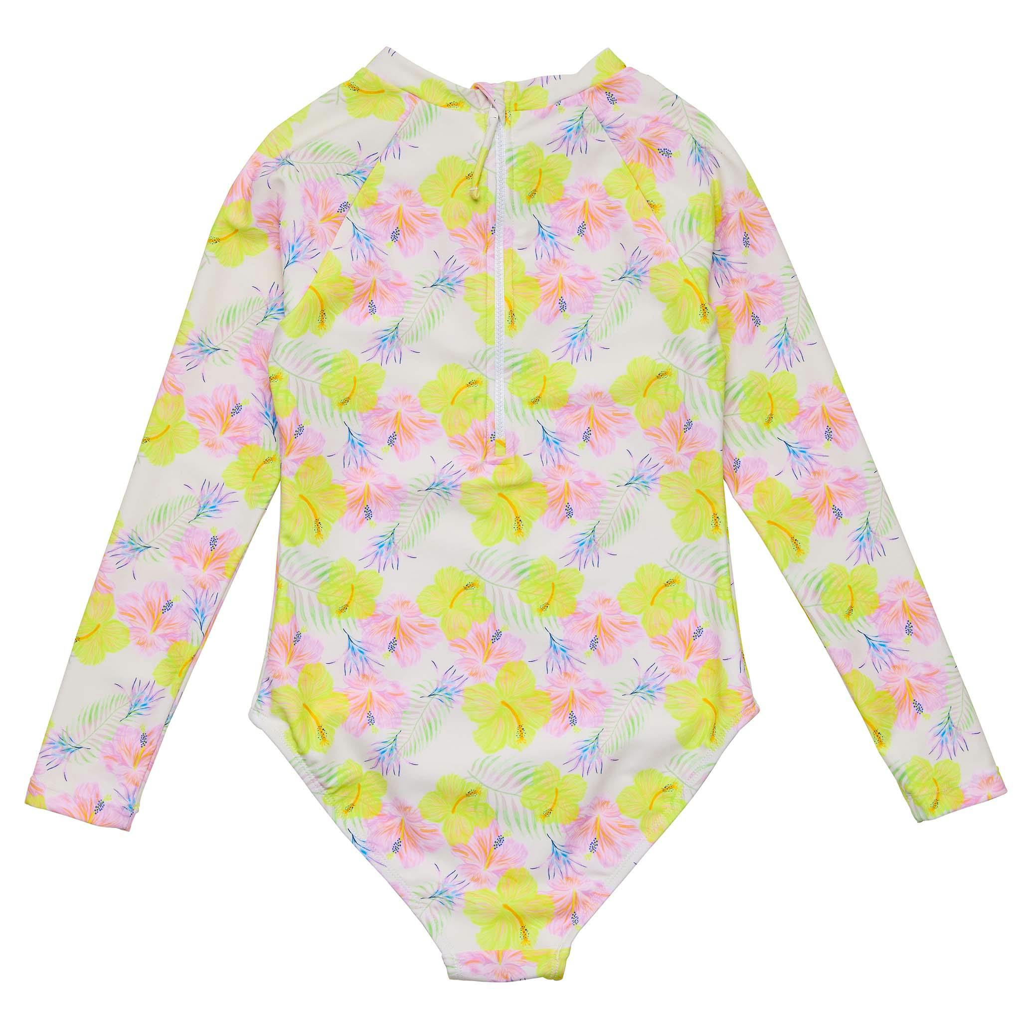 Aloha Vacay Recycled LS Surf Suit