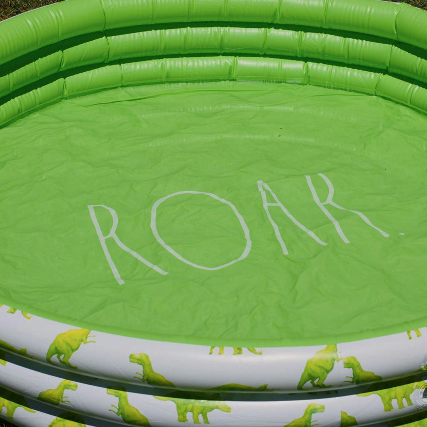 Mini Pool with Dinosaurs