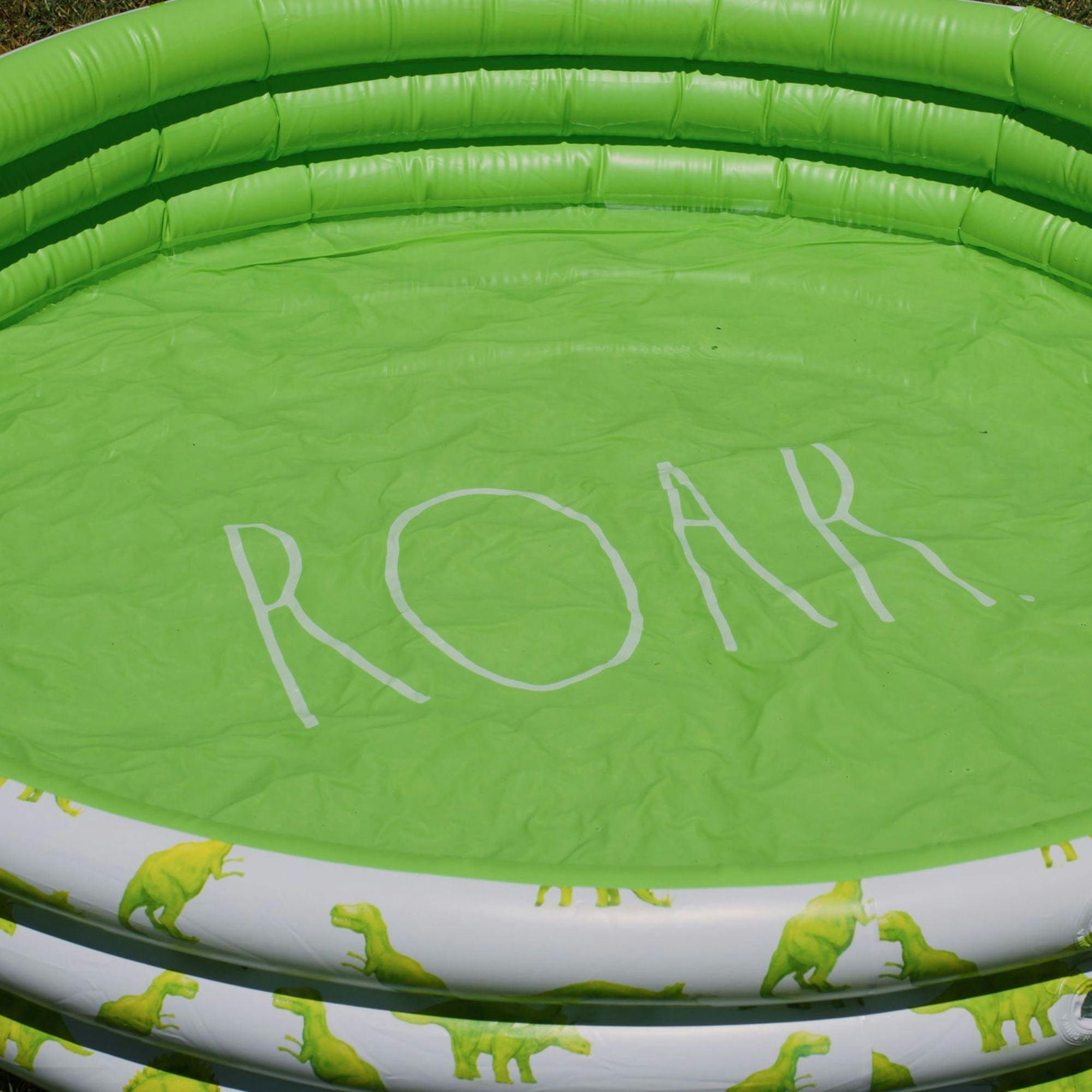 Mini Pool with Dinosaurs