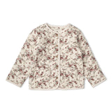 Organic Quilted Buttoned Jacket - Wildrose