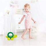 Hape: Pull Along - Tito - Wooden Green w/ Removable Water Swirling Shell