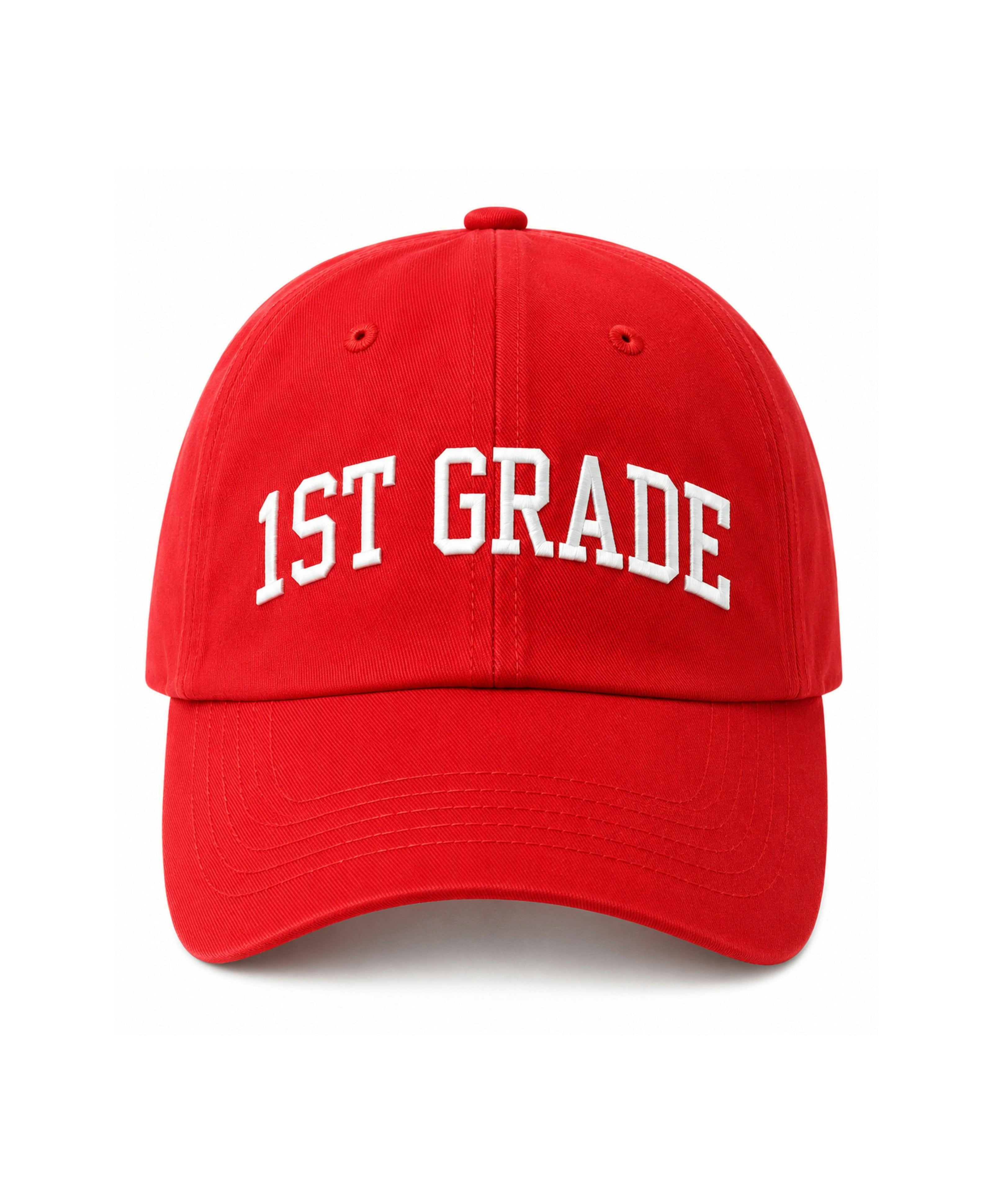 Back-to-School 1st Grade Baseball Hat