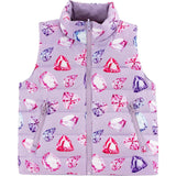 Casey Reversible Down Vest, Purple