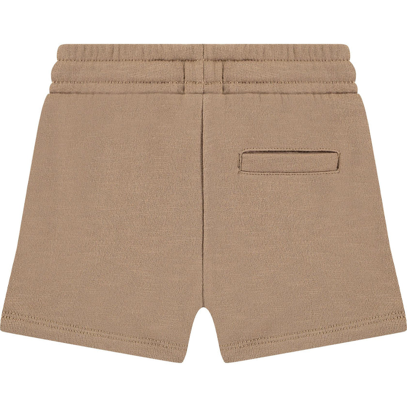 Striped Drawstring Sweatshorts
