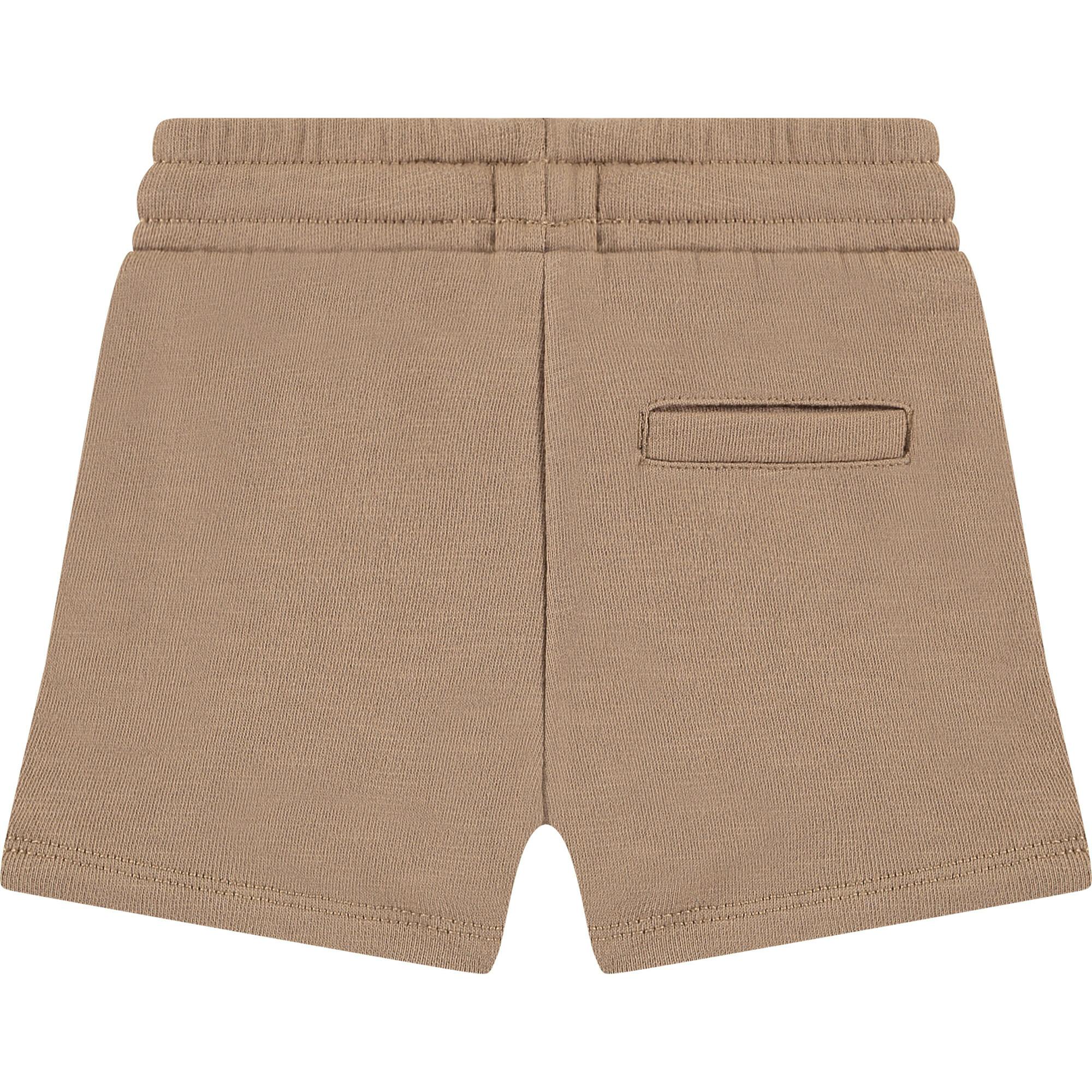 Striped Drawstring Sweatshorts