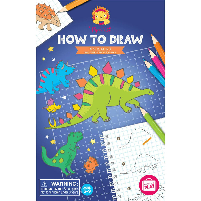 Tribe: How to Draw - Dinosaurs - Creative Artistic Set