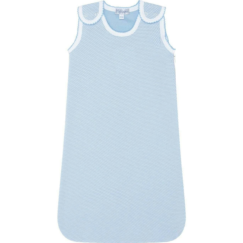 Blue Bubble Zipper Sack