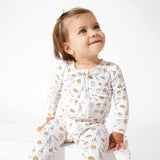 Milk and Cookies Bamboo Convertible Footie