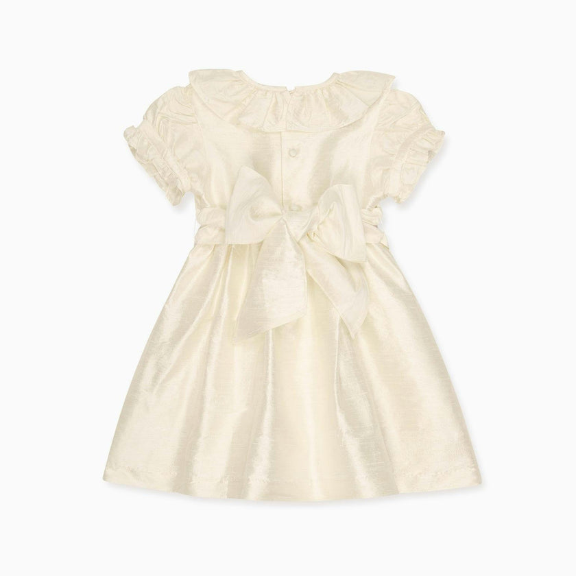 Ivory Azalea Ceremony Silk Girl Dress