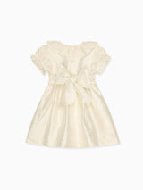 Ivory Azalea Ceremony Silk Girl Dress