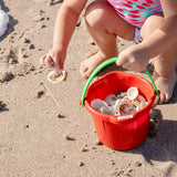 Small Sand Pail 3 Pack (1 red