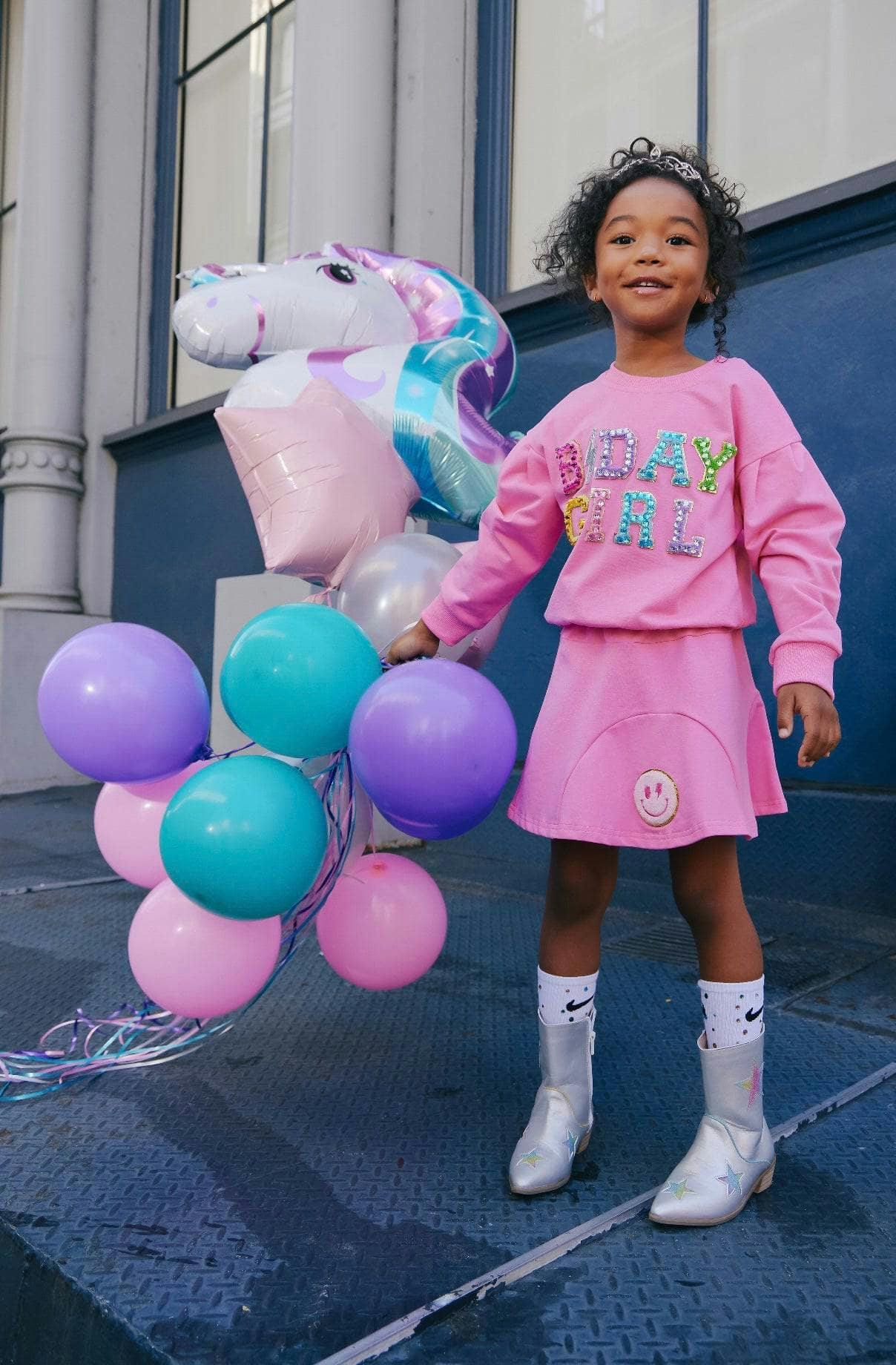 Crystal Gem Birthday Girl 2-Piece Top & Skirt Set