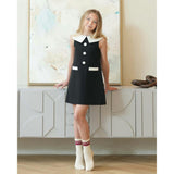 Elara dress (black/ivory)