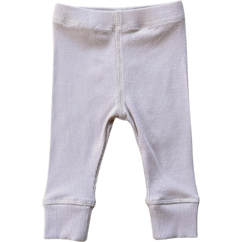 Ribbed Leggings Lavender Cloud