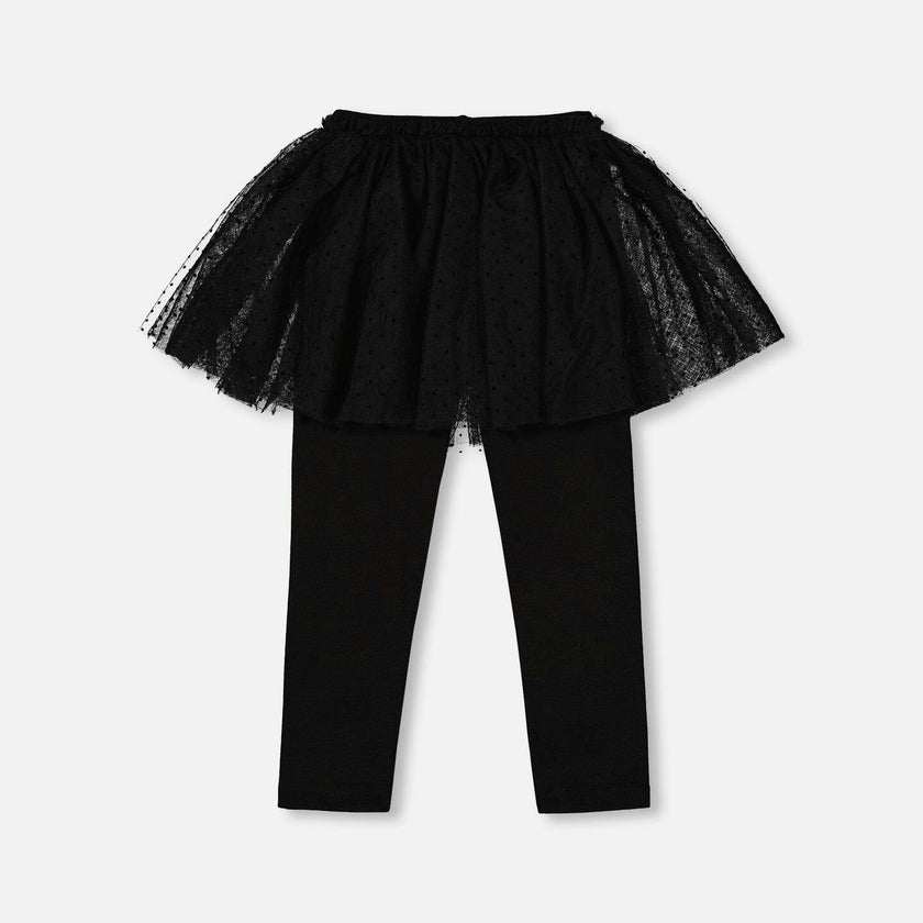 Leggings with Tulle Skirt